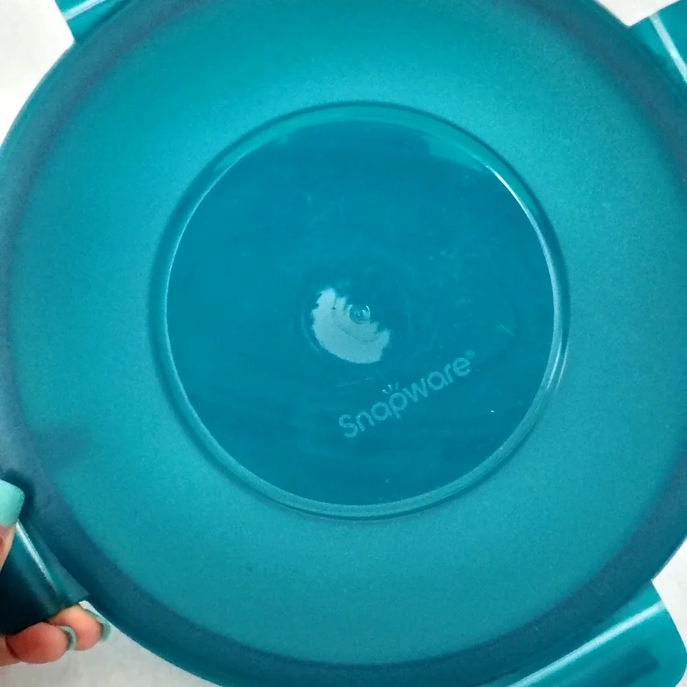 SNAPWARE Replacement Lids Airtight Food Storage Container Round Purple Blue Teal